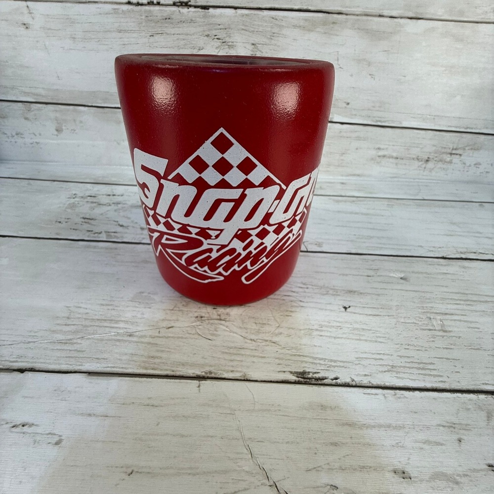 Snap-On Racing Kool Kan Red Foam Insulated Can Coolerâ Cup Holder Made in USA